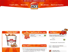 Tablet Screenshot of jacks-express.fr